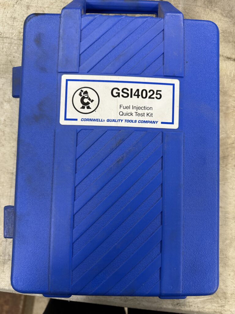 FUEL INJECTION QUICK TEST KIT
